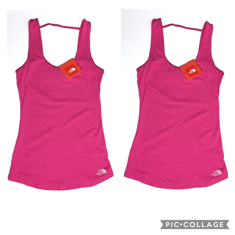 BOGO 2 The North Face Tank Tops Pink M
